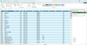 Dynamics Business Central - Item List - Excel file with Dynamics NAV connector