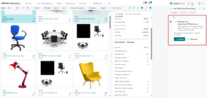 Business Central - Sales Order Agent with AI - Incoming message of initial email