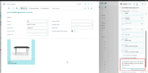 Business Central - Sales Order Agent with AI - Instructions given to the AI Agent