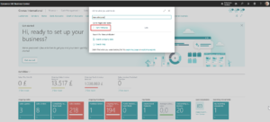Dynamics Business Central - Search Page Item Attributes