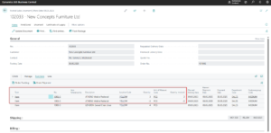 Dynamics Business Central - Posted Sales Shipment - Shipment undone
