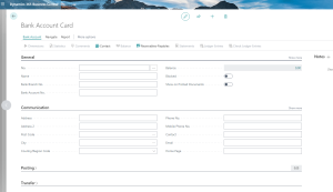 Dynamics-Business-Central-Empty-bank-account-card